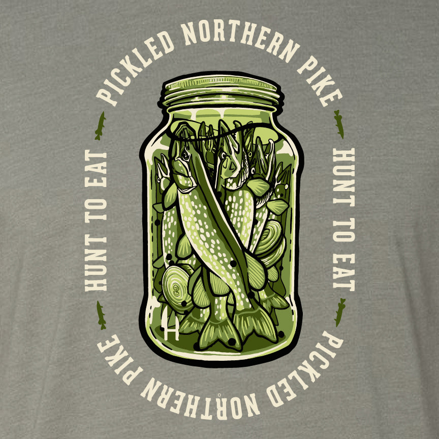 Pickled Pike Tee – Hunt To Eat